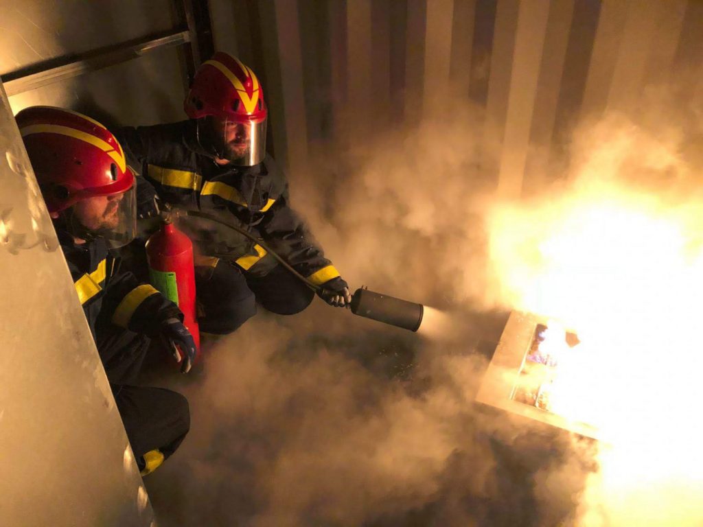 curso extinción de incendios