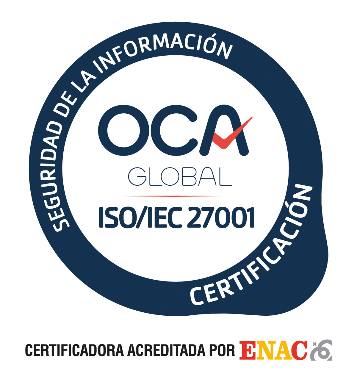 Certificación ISO/IEC 27001 acreditada por ENAC