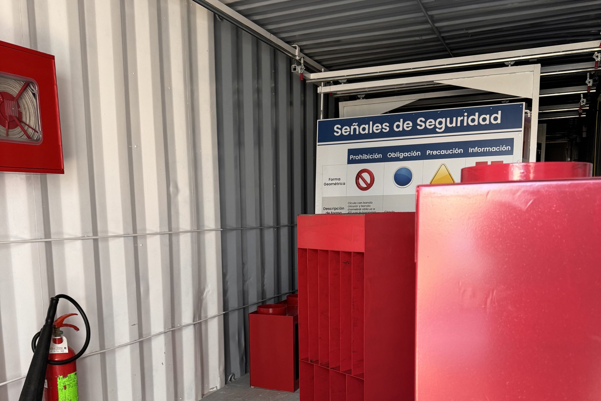 aula móvil de extinción de incendios