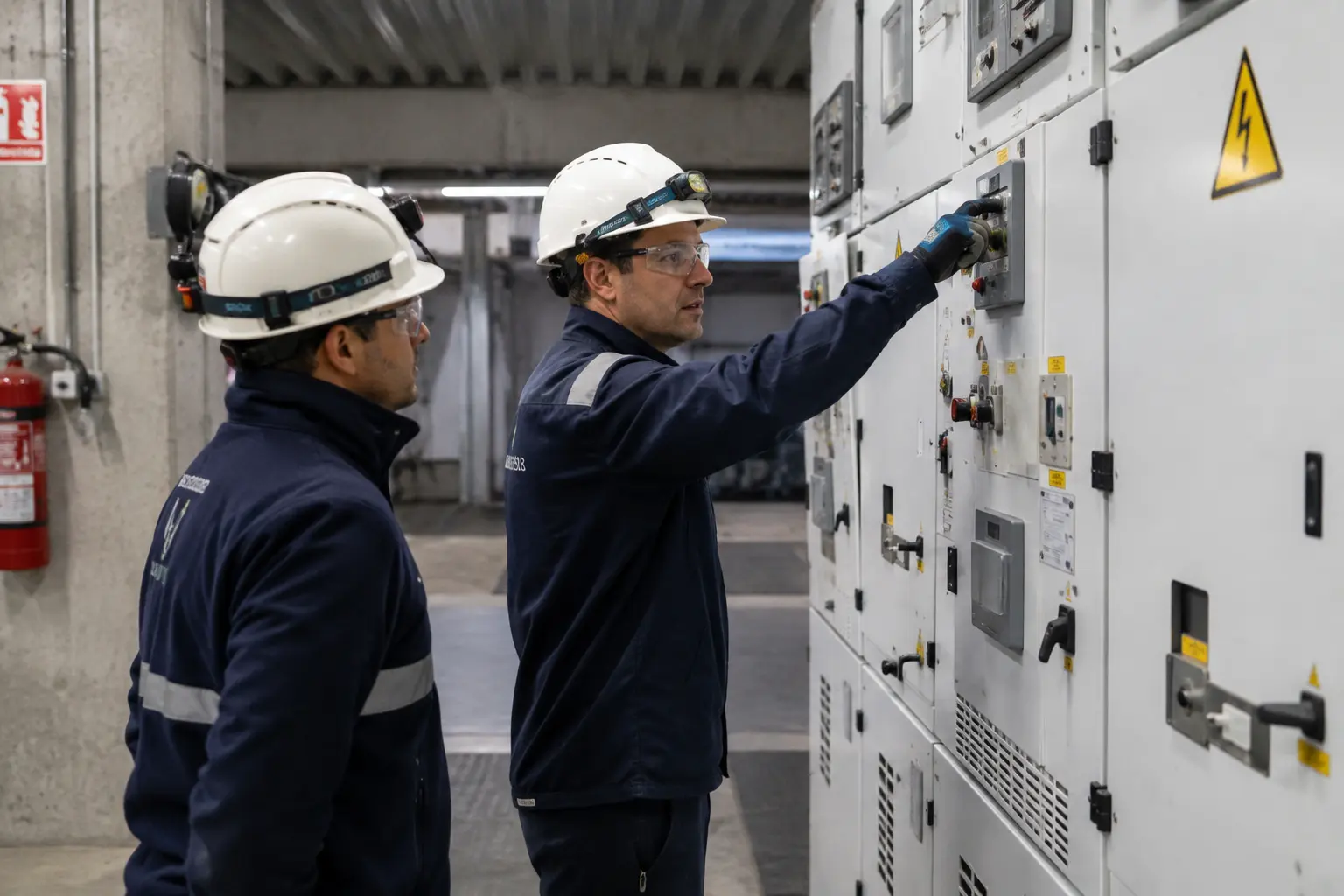 Profesionales del sector eléctrico que necesitan el curso AELEC C1+C2 en Madrid